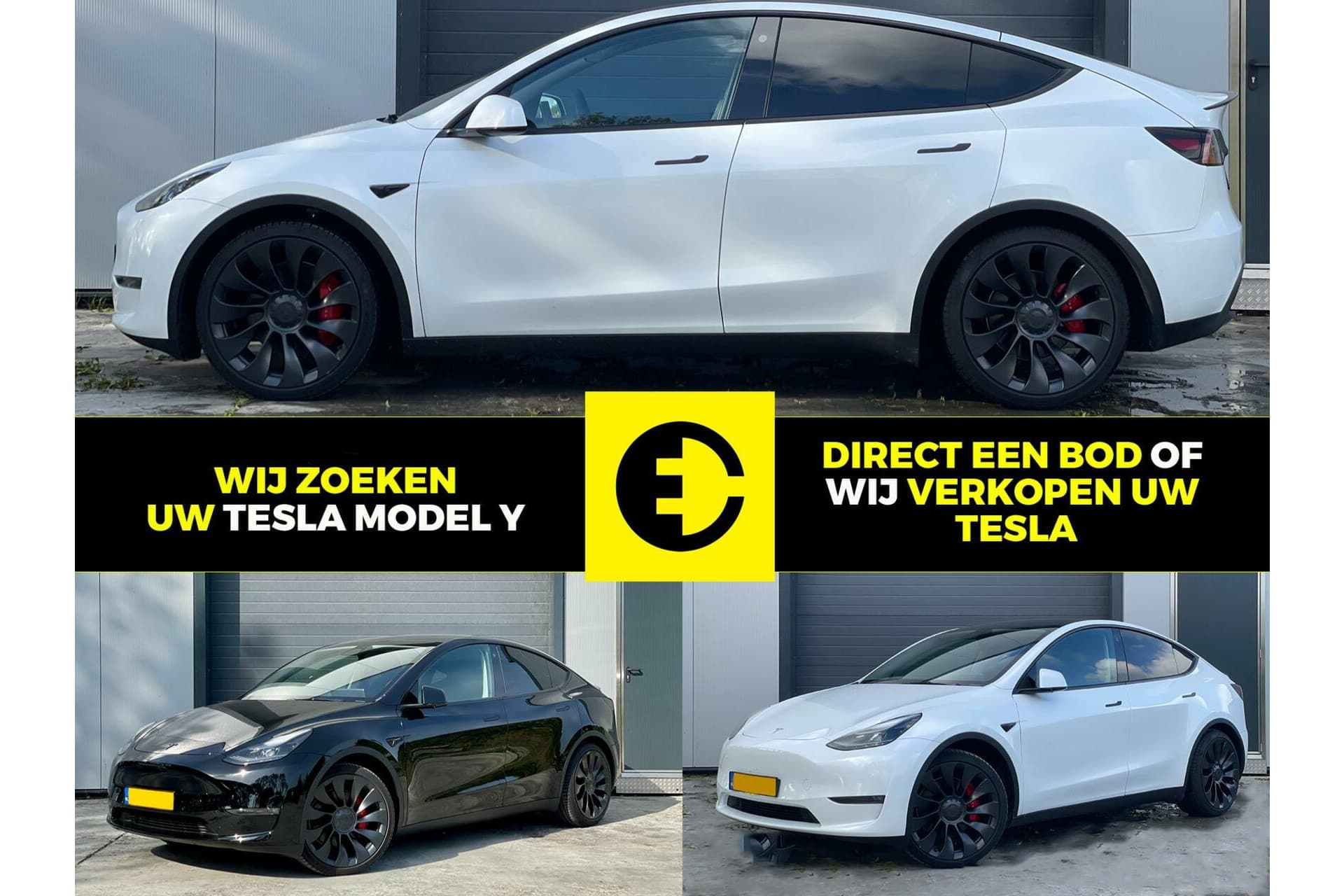 Tesla Model Y | Alle uitvoeringen gezocht | Verkoop uw Tesla