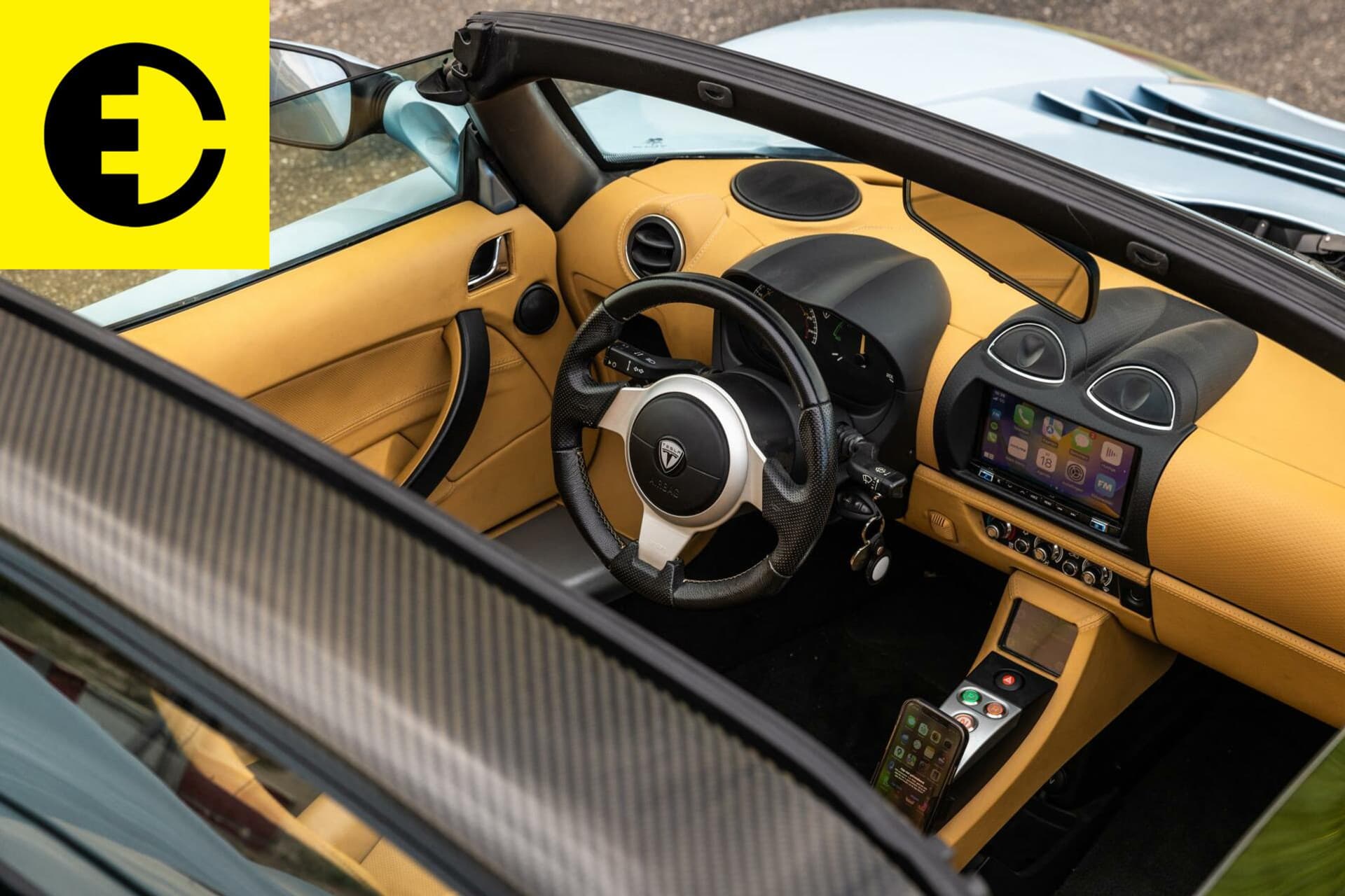 Tesla Roadster 2.5 | CAC 145 ah | Carbon hardtop | NL – foto 8