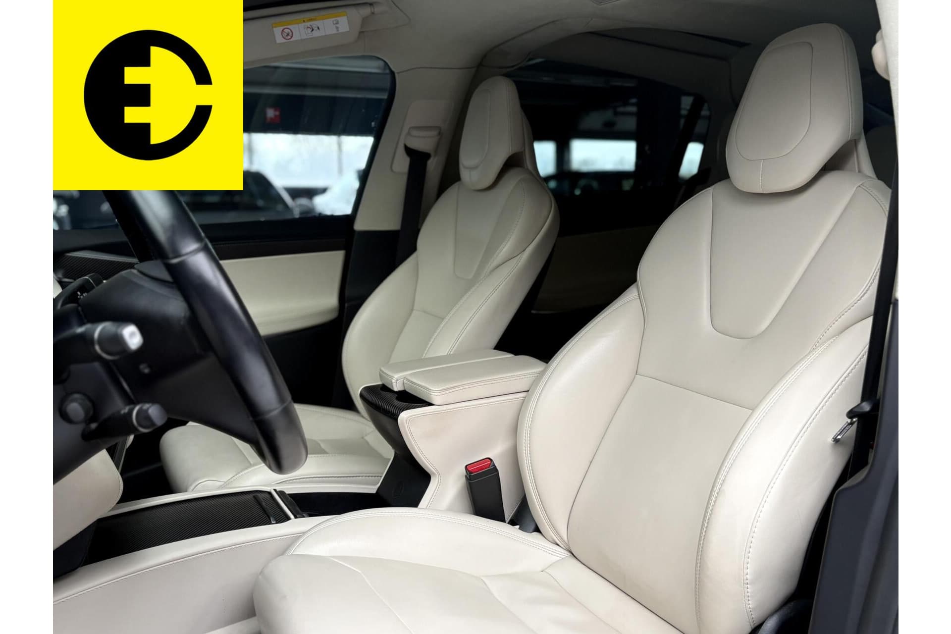 Tesla Model X 100D | Beige bekleding | CCS Upgrade | Dode hoek camera – foto 4