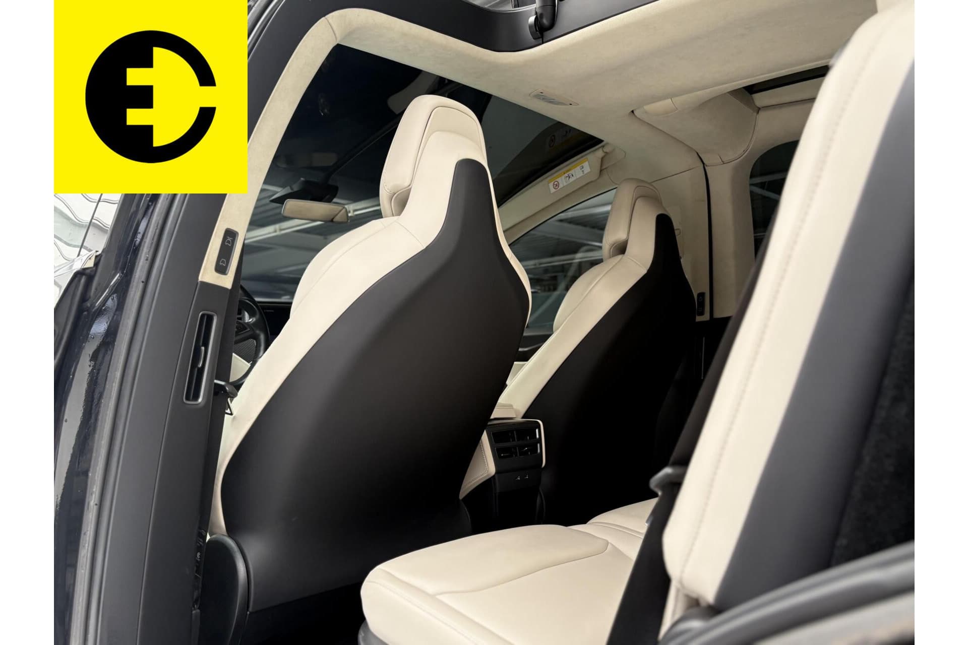 Tesla Model X 100D | Beige bekleding | CCS Upgrade | Dode hoek camera – foto 6