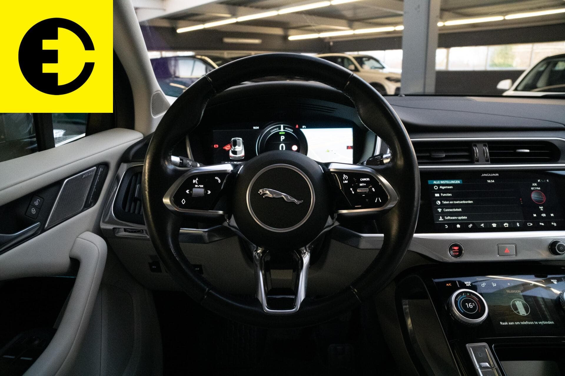 Jaguar I-PACE EV400 S 90 kWh | Meridian audio | Stoelverwarming | Wit leder – foto 3