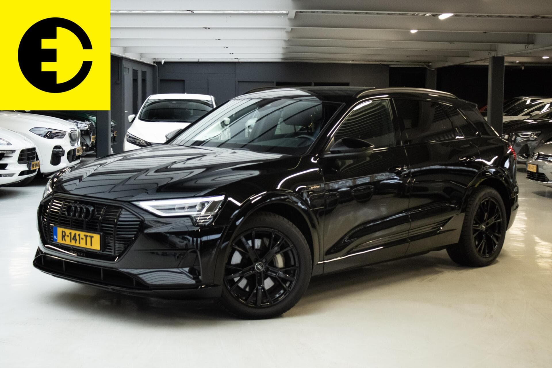 Audi e-tron 55 quattro Advanced edition 95 kWh | SOH 96,9% | Stoelverwarming | Leren bekleding | Incl.BTW