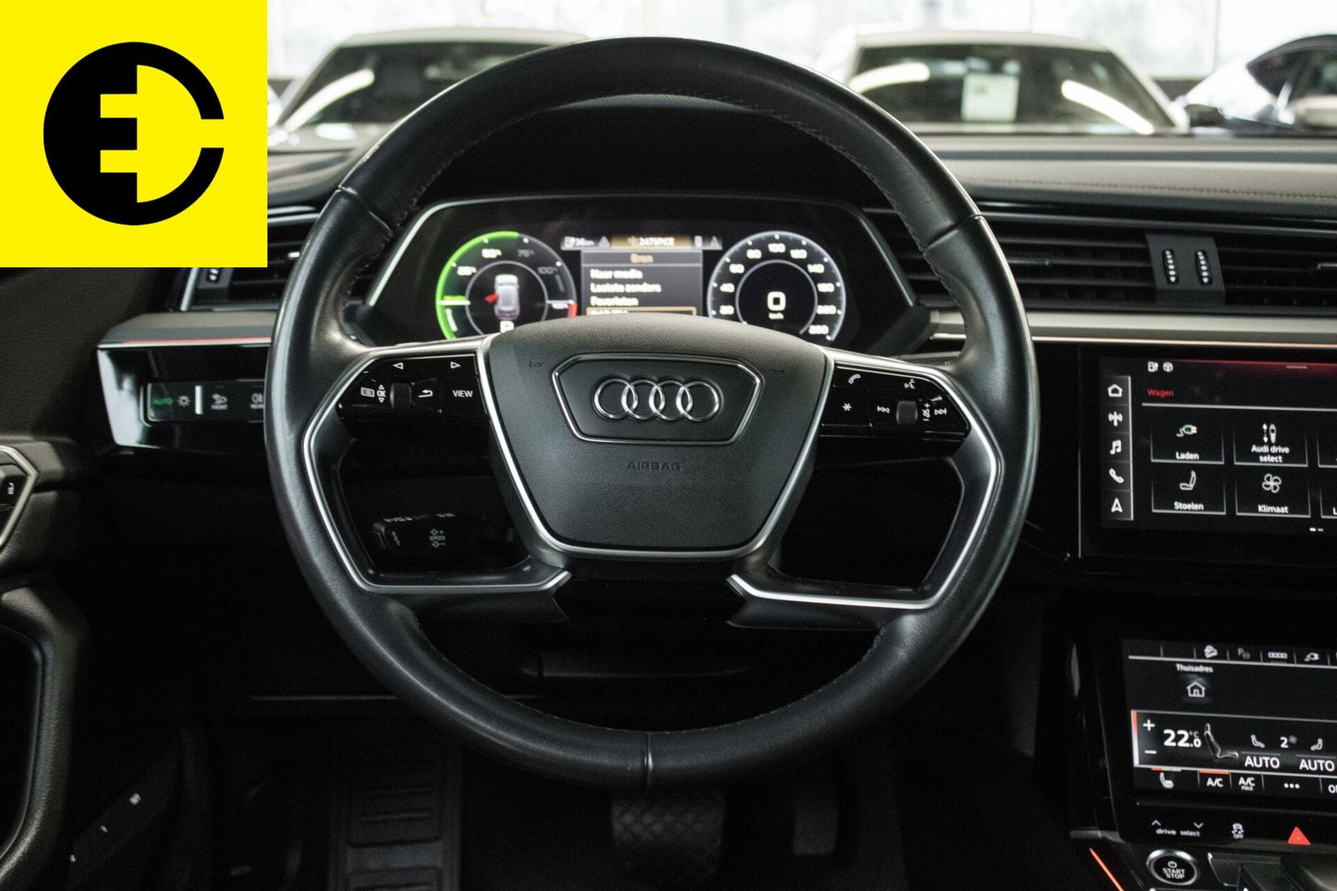 Audi e-tron 55 quattro Advanced edition 95 kWh | SOH 96,9% | Stoelverwarming | Leren bekleding | Incl.BTW – foto 4