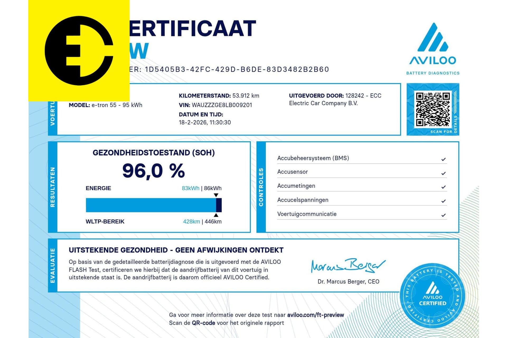 Audi e-tron e-tron 55 quattro advanced Pro Line Plus 95 kWh | SOH 96,0% | Camera spiegel | Lederen bekleding – foto 3