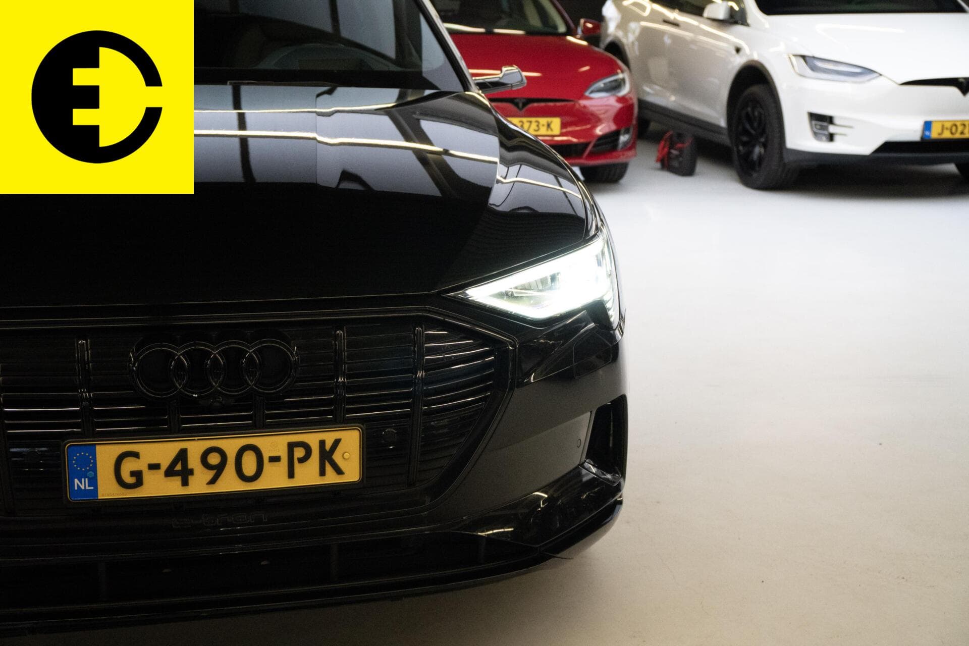 Audi e-tron e-tron 55 quattro advanced Pro Line Plus 95 kWh | SOH 96,0% | Camera spiegel | Lederen bekleding – foto 9