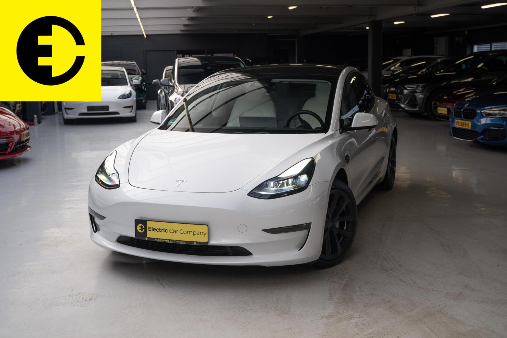 Tesla Model 3 Long Range AWD 75 kWh | Wit leer | Autopilot | Incl.BTW – foto 9