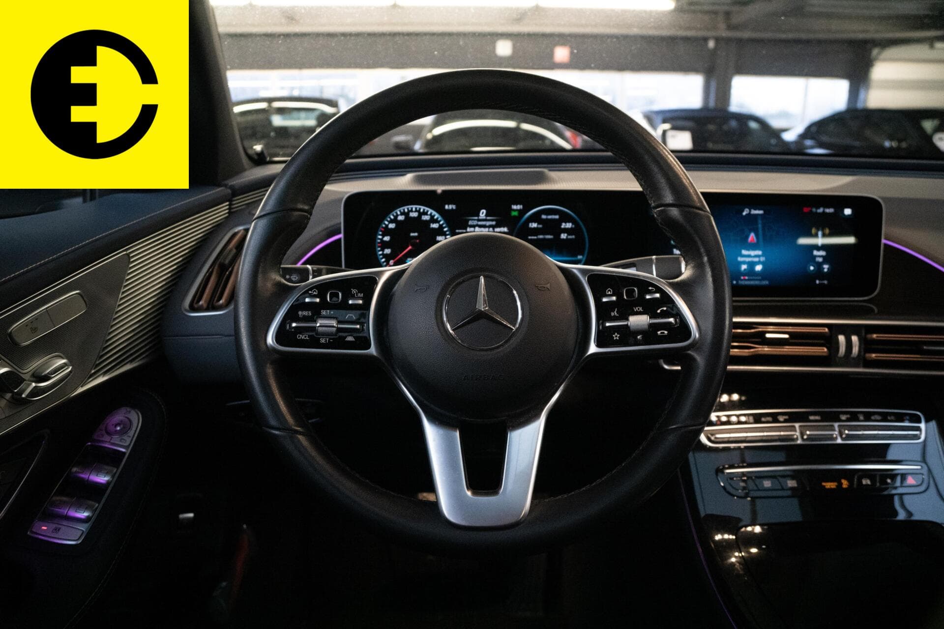 Mercedes-Benz EQC 400 4MATIC Premium Plus 80 kWh | SOH 93,4% | 1886 | Dode hoeksensor | Stoelverwerwarming – foto 4