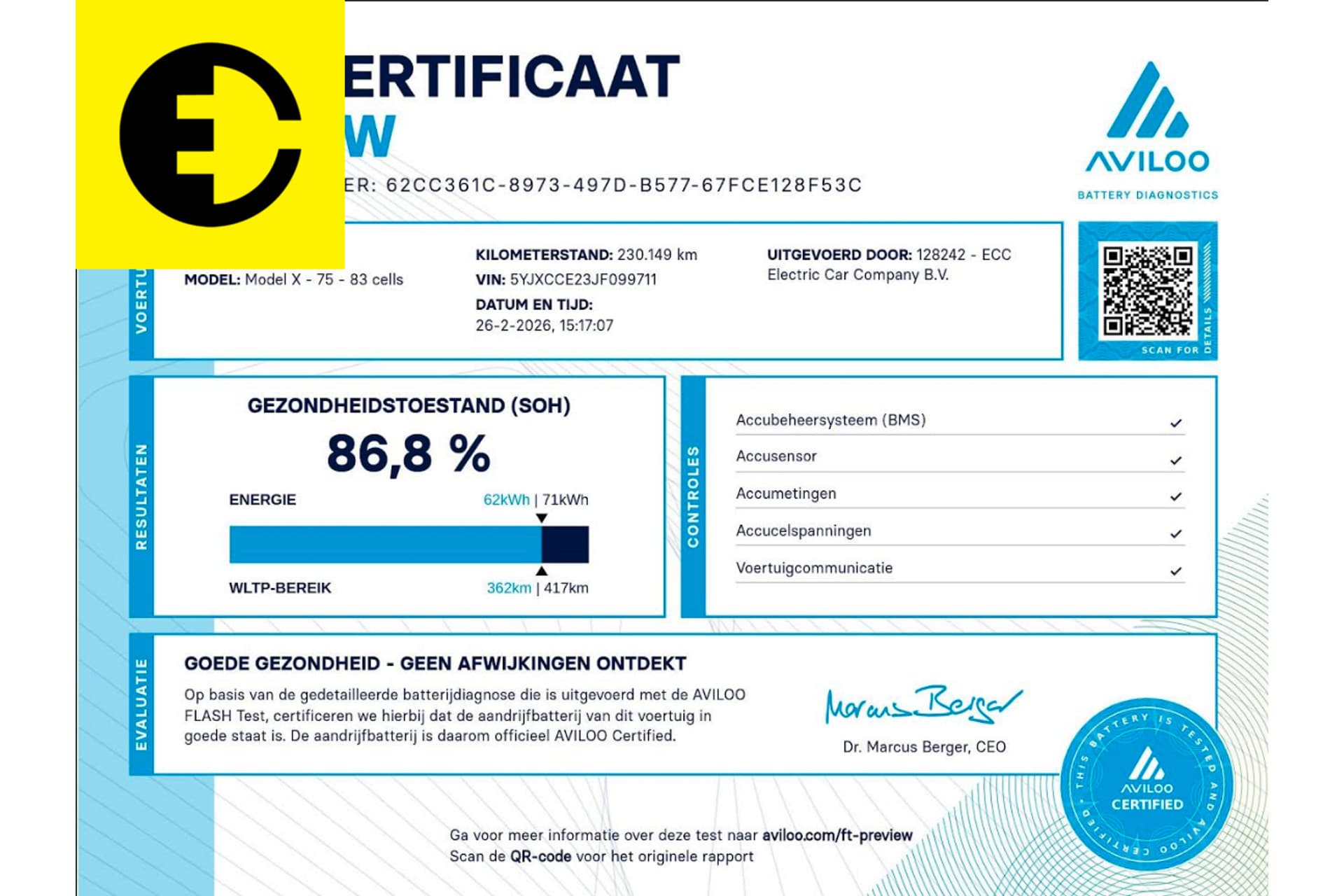 Tesla Model X 75D Base | Gratis Superchargen* | 86,8% SOH | CCS upgrade | Premium connectivity – foto 3