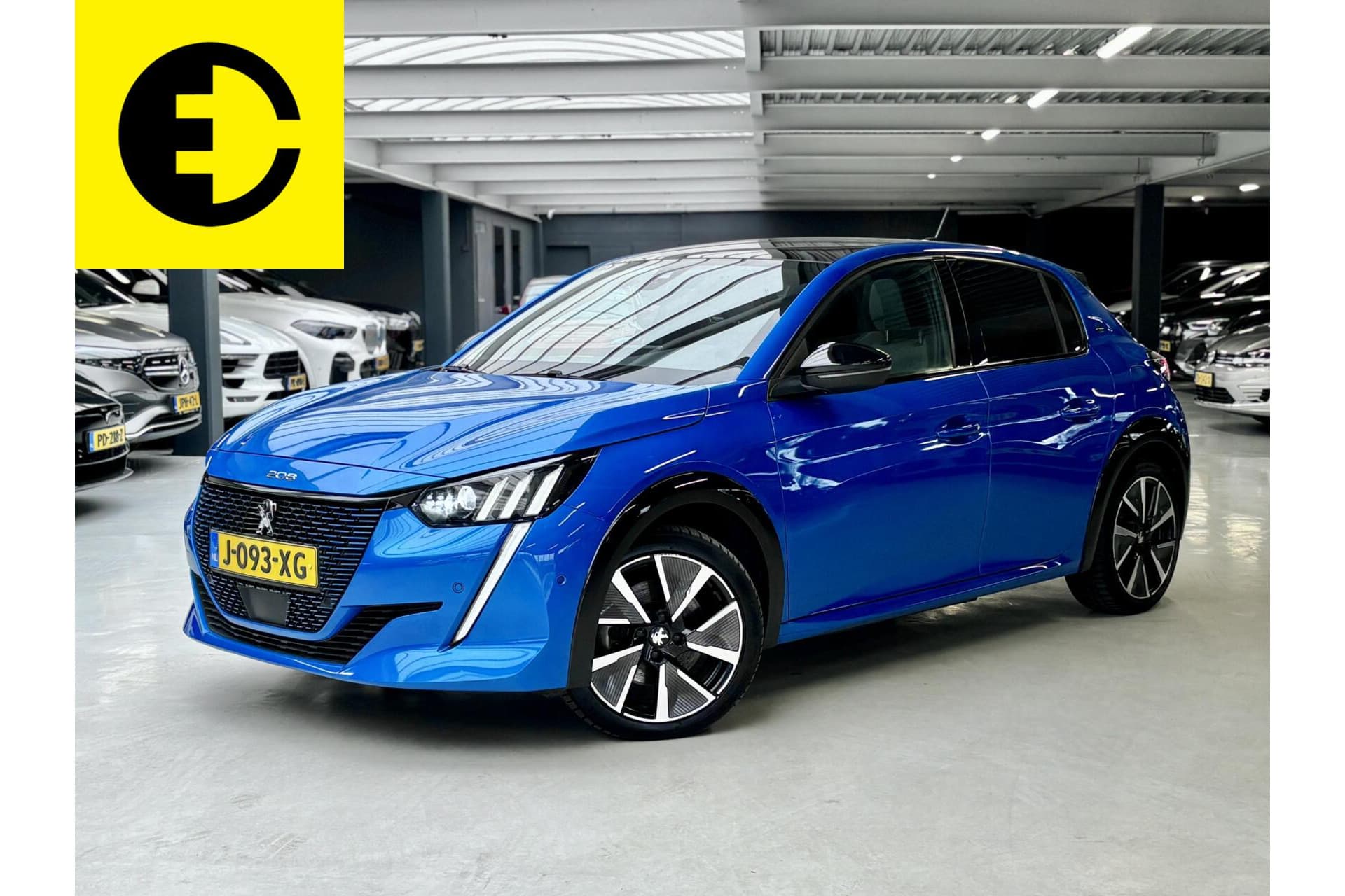 Peugeot e-208 EV GT 350 50 kWh | 90,3% SOH | Pano dak | Adaptief cruise | Incl.BTW