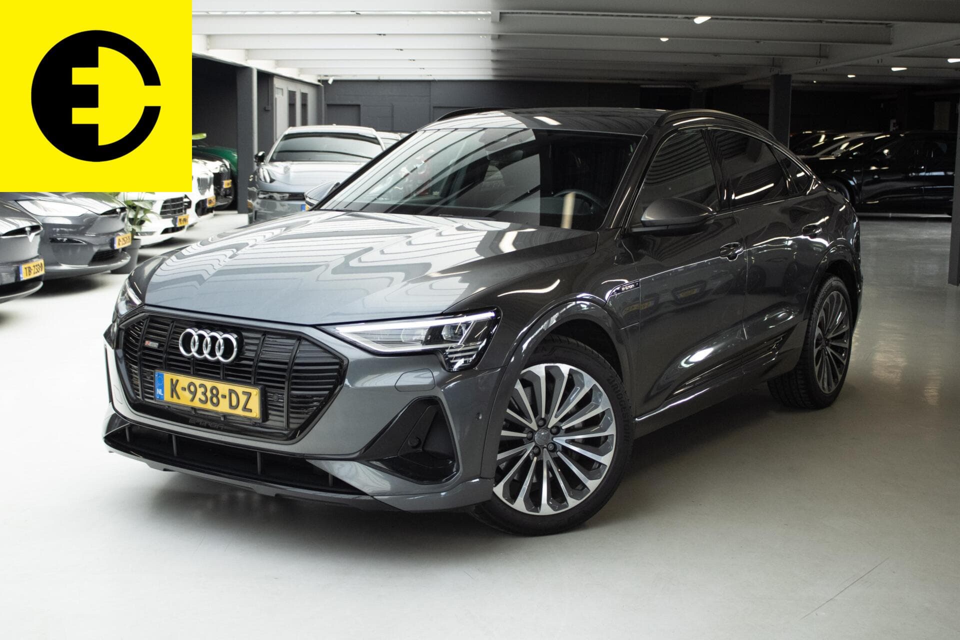 Audi e-tron Sportback 55 quattro edition 95 kWh | 94,4% SoH | Stoelverwarming | Panorama dak | Cruise control