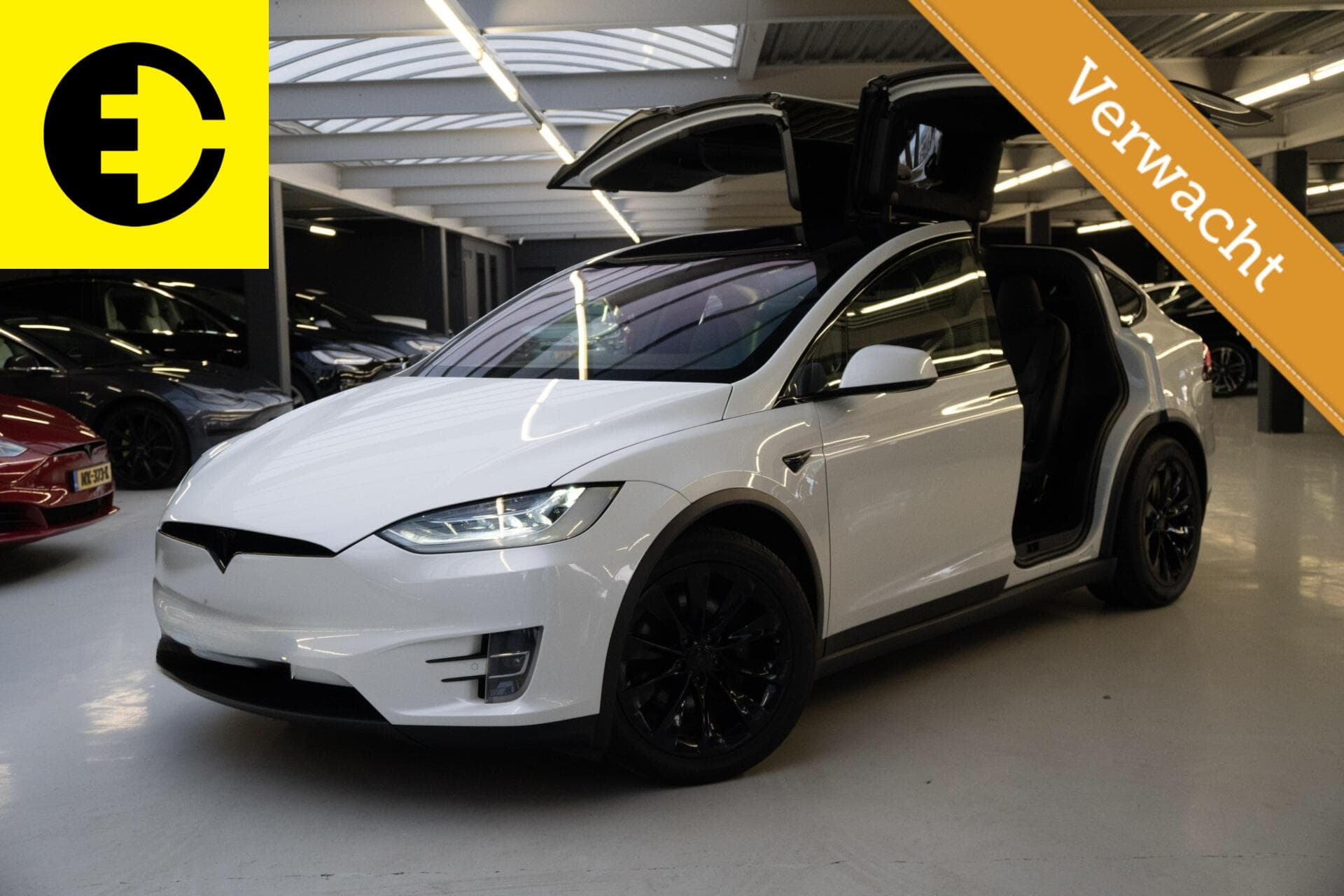 Tesla Model X 100D 7p. | Wit Leder | Stoelverwarming | Incl.BTW – foto 2