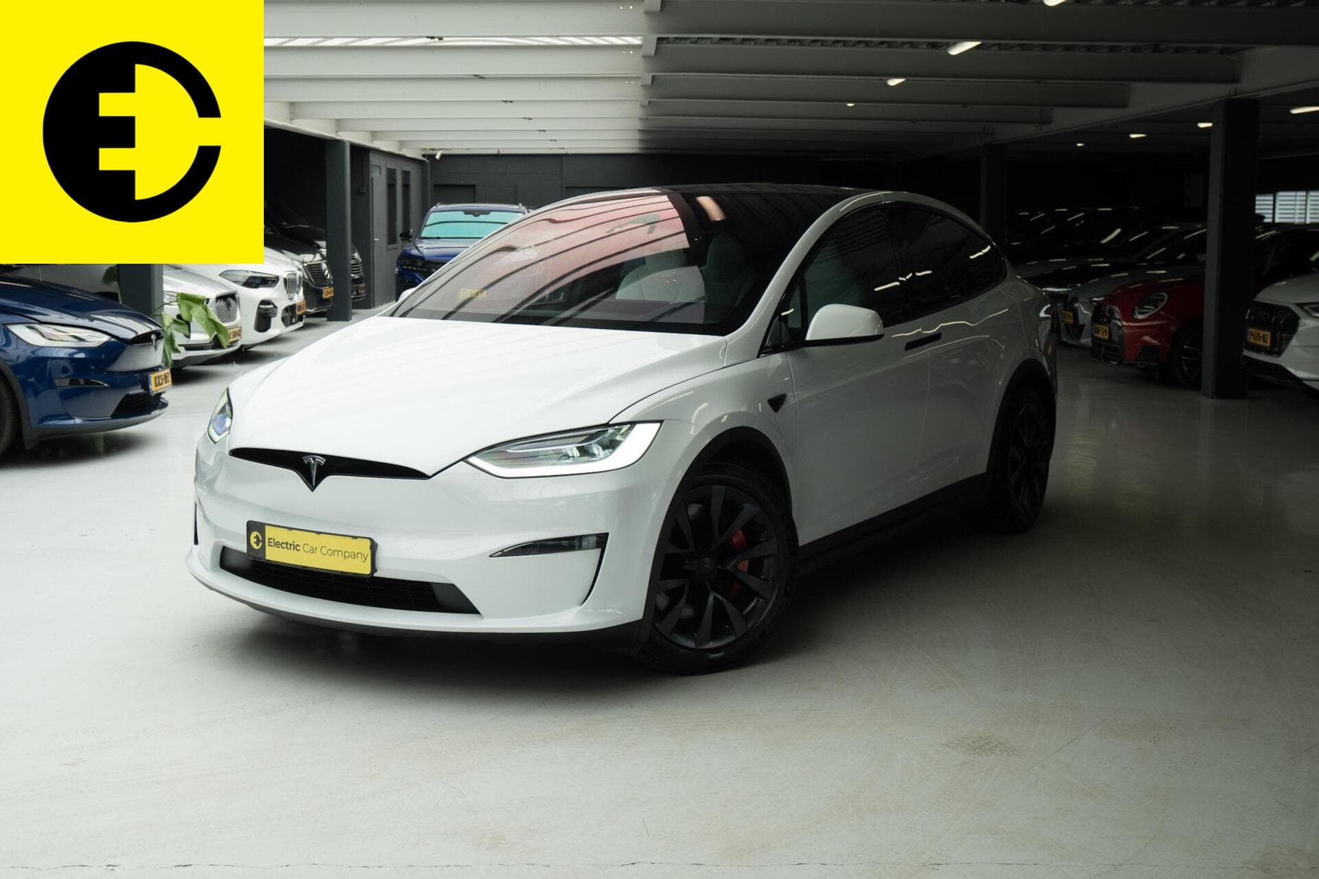Tesla Model X Plaid AWD 6p. 100kWh | Wit leder | 1020 PK | Incl.BTW