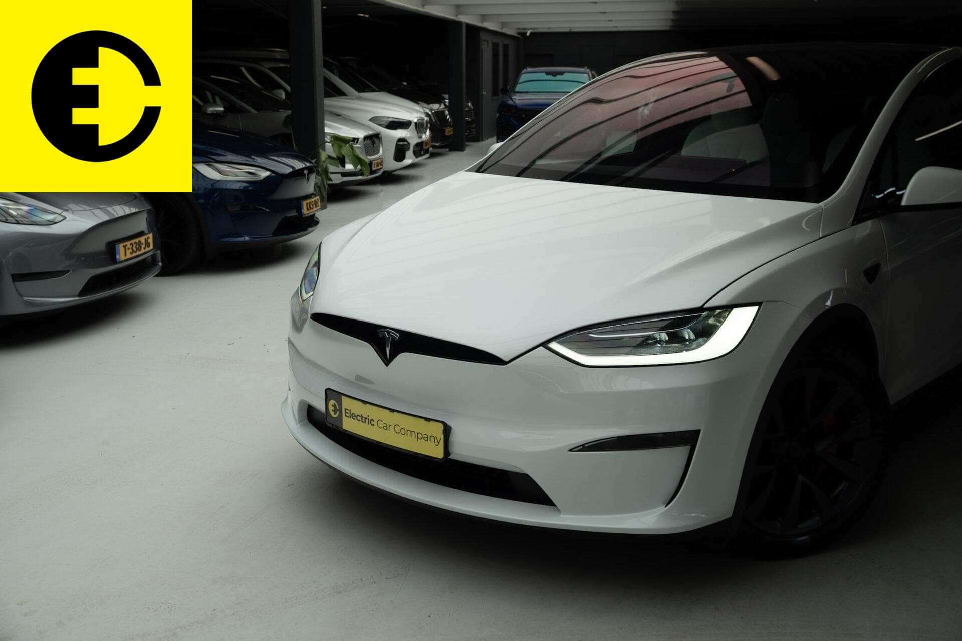 Tesla Model X Plaid AWD 6p. 100kWh | Wit leder | 1020 PK | Incl.BTW – foto 2