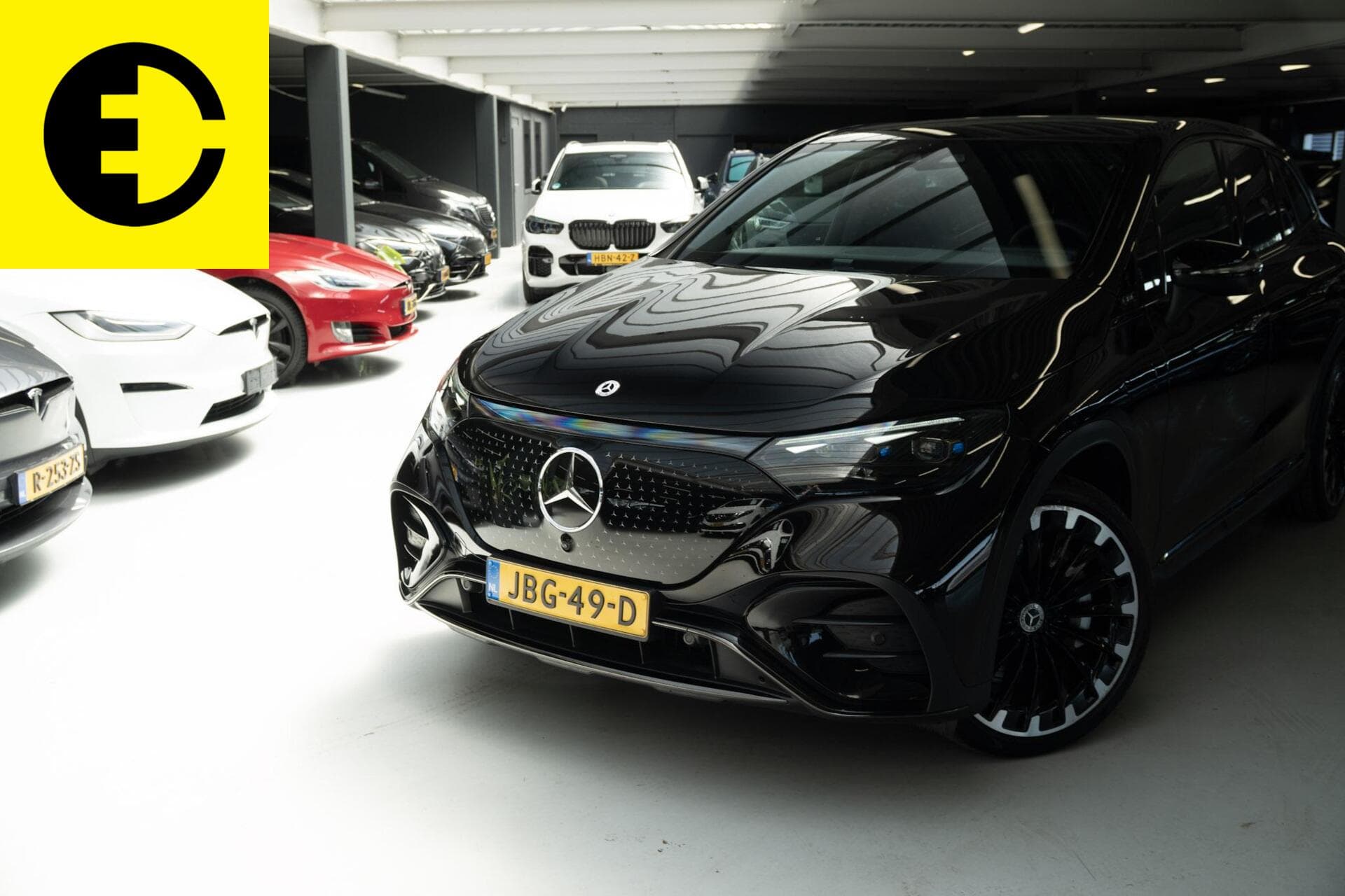 Mercedes-Benz EQE SUV 350+ AMG Line 91 kWh | SOH 100% | Trekhaak | Schuif\kantel dak | Incl.BTW – foto 2