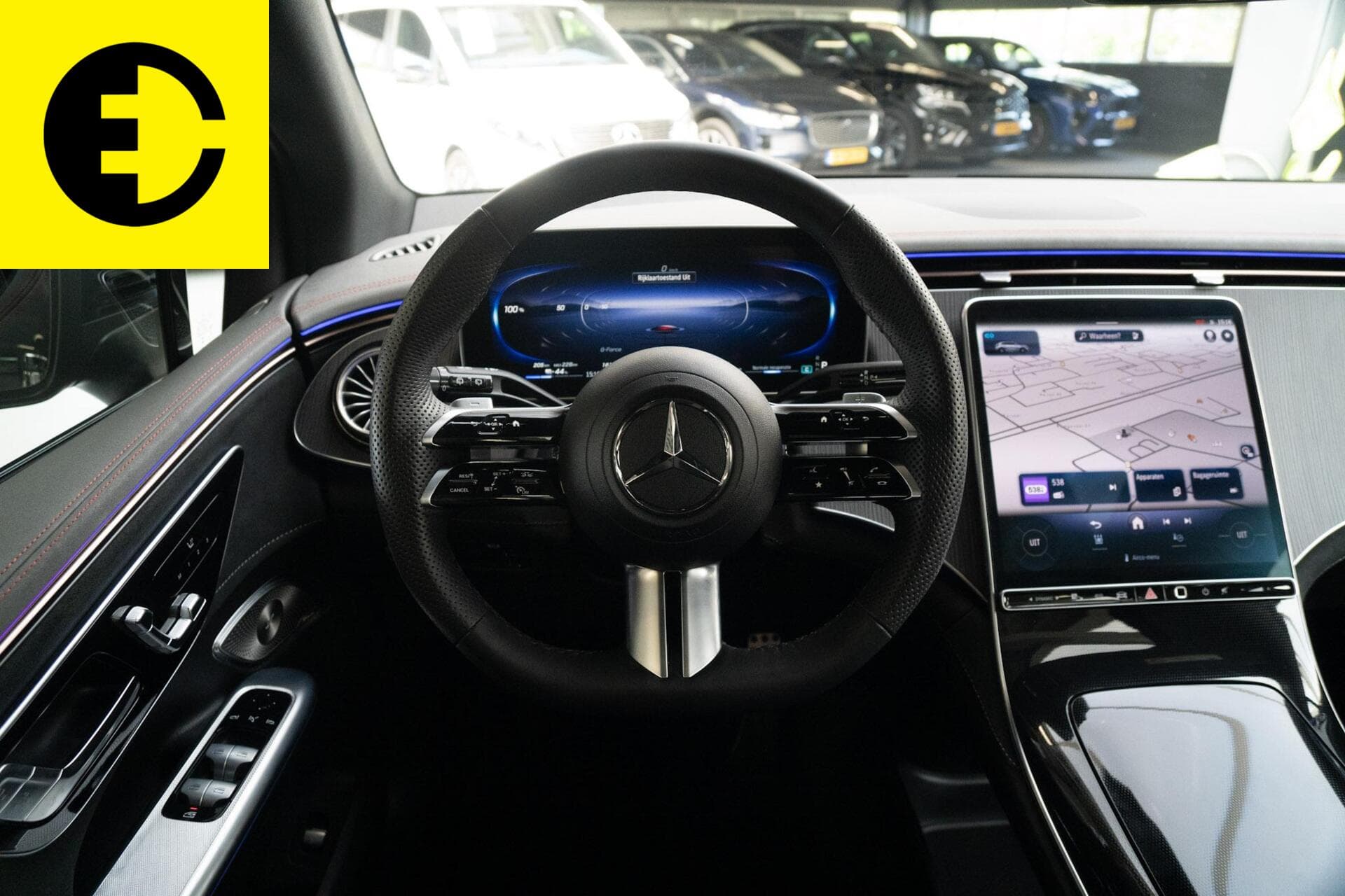 Mercedes-Benz EQE SUV 350+ AMG Line 91 kWh | SOH 100% | Trekhaak | Schuif\kantel dak | Incl.BTW – foto 3