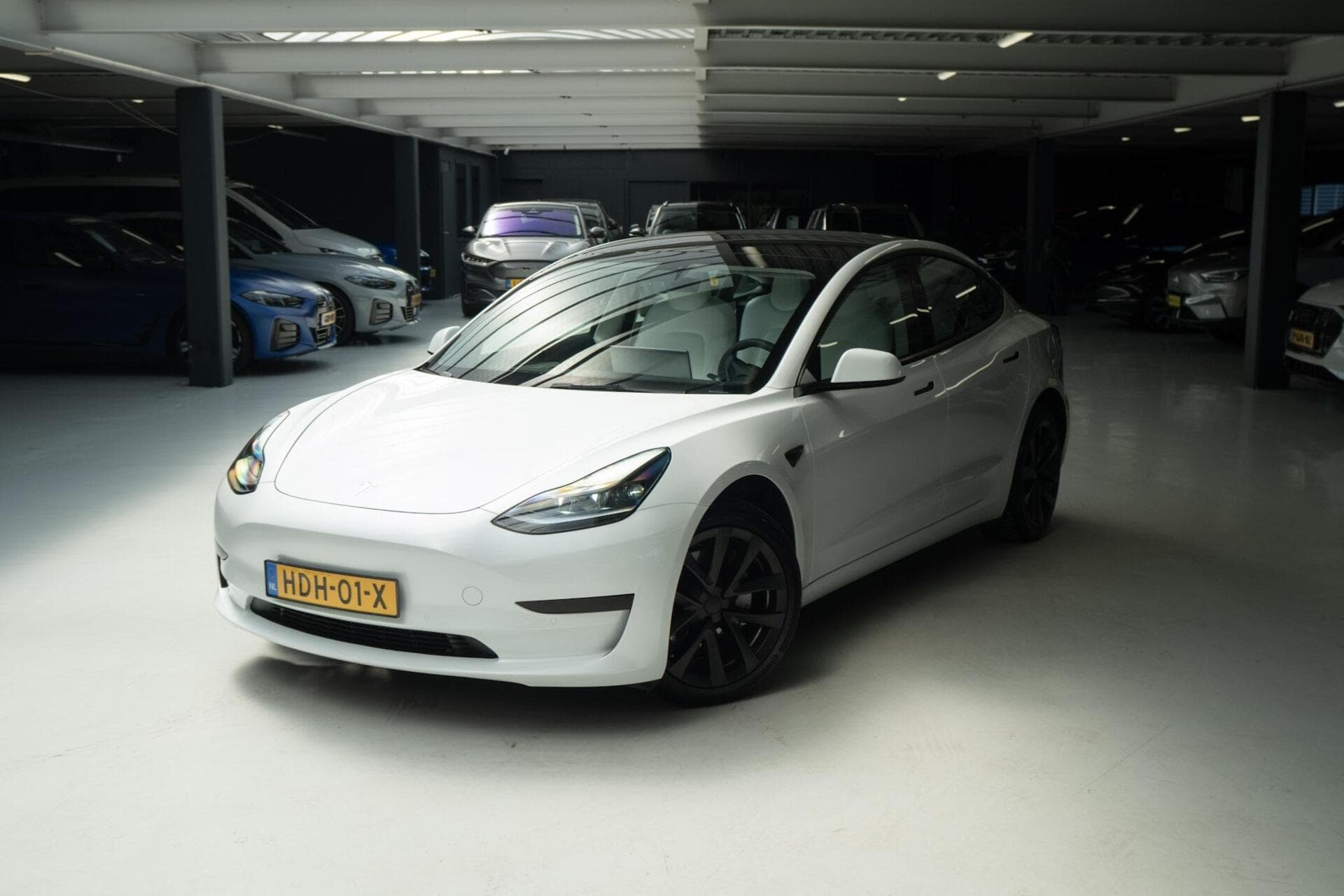 Tesla Model 3 Standard RWD Plus 60 kWh | Wit leder | Stoelverwarming | Pano