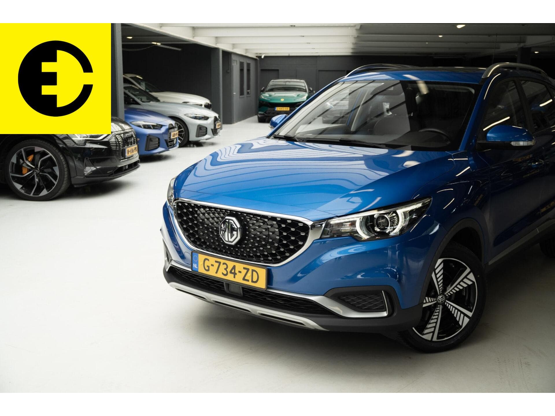MG ZS EV Luxury 45 kWh | Pano dak | Leder | Stoelverwarming – foto 2