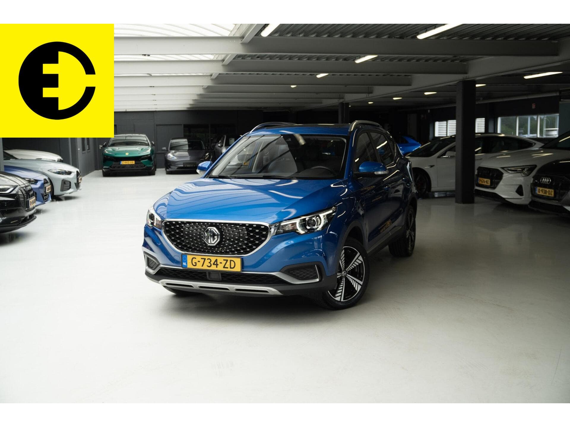 MG ZS EV Luxury 45 kWh | Pano dak | Leder | Stoelverwarming – foto 7