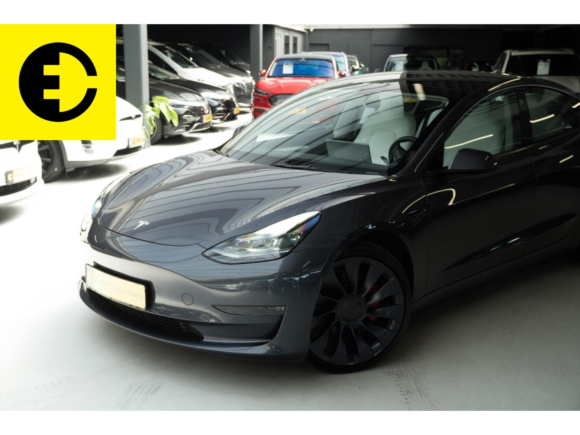 Tesla Model 3 Performance AWD 75 kWh | SOH 90,4% | Wit Leder | Incl.BTW – foto 3