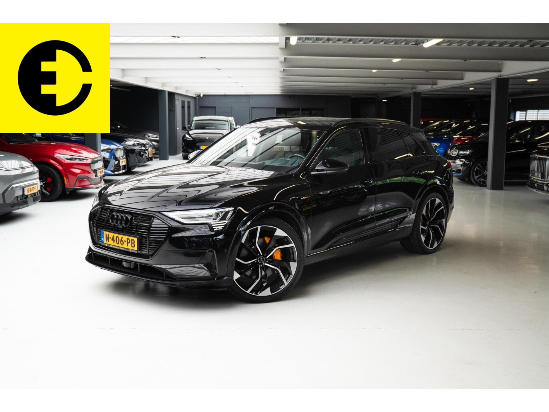 Audi e-tron e-tron 55 quattro advanced Pro Line Plus 95 kWh | 92,4% SOH | Stoelverwarming | Incl.BTW