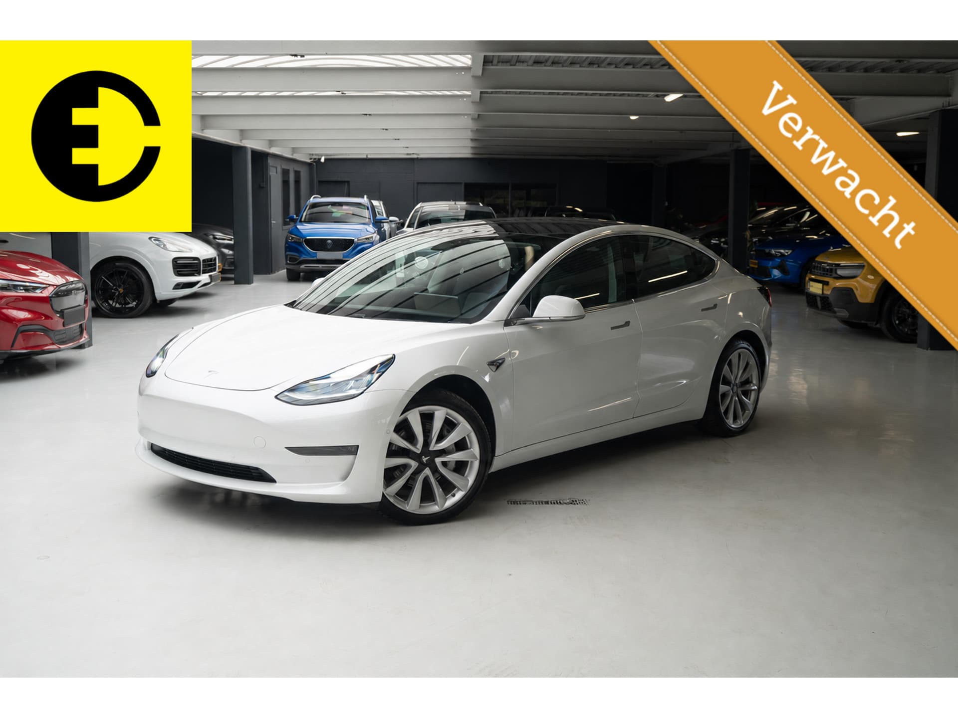 Tesla Model 3 Long Range AWD 75 kWh | Trekhaak | Stoelverwarming | Incl.BTW