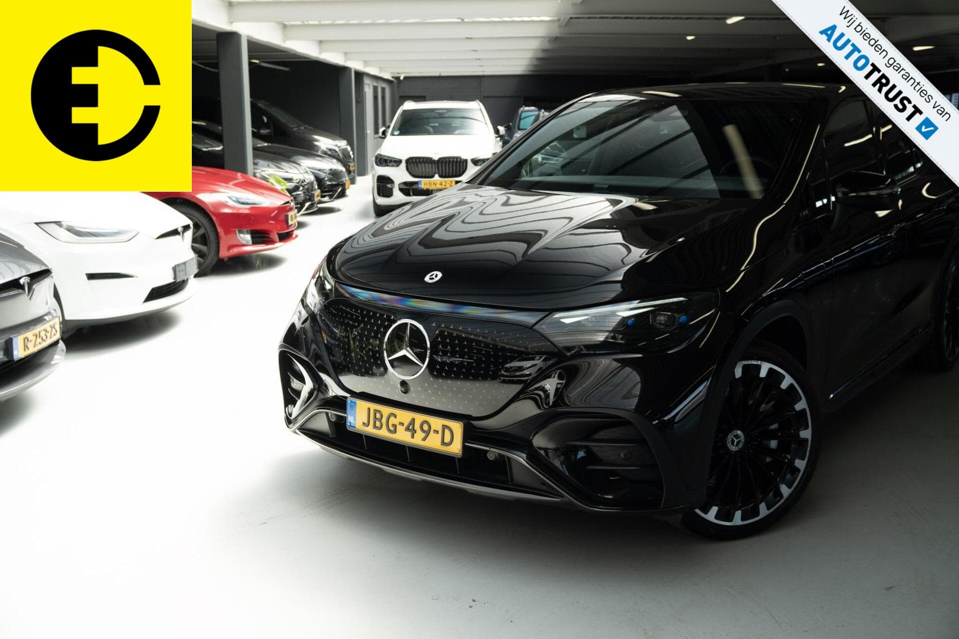 Mercedes-Benz EQE SUV 350+ AMG Line 91 kWh | SOH 100% | Trekhaak | Schuif/kantel dak | Incl.BTW – foto 2