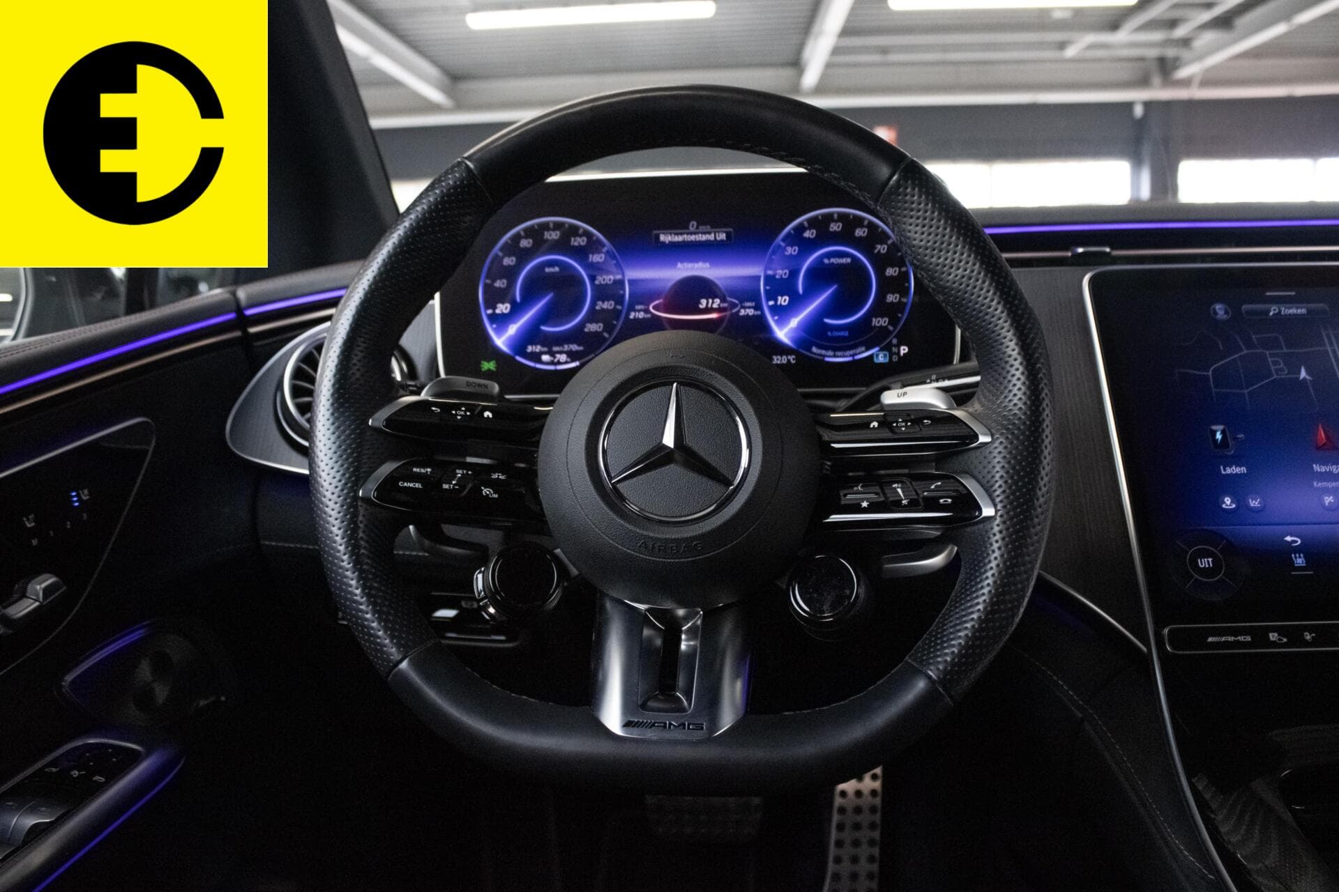 Mercedes-Benz EQE AMG 53 4MATIC+ 90 kWh | SOH 97.9% | Stoelverkoeling | 360 garden camera | Incl.BTW – foto 4