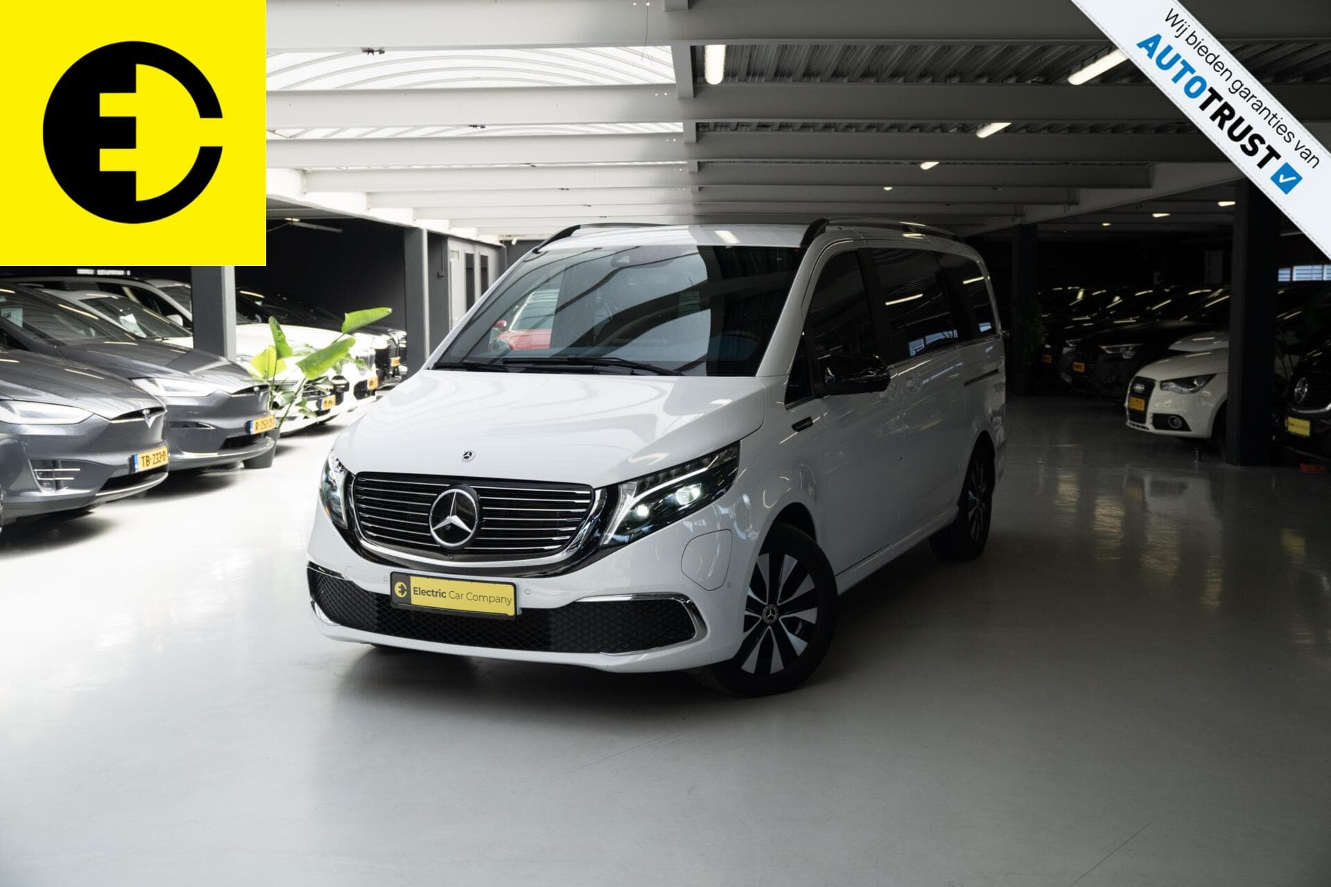 Mercedes-Benz EQV 300 L2 90kWh | SoH 93,0% | Leder | Panoramadak | Elektrische achterklep |BTW