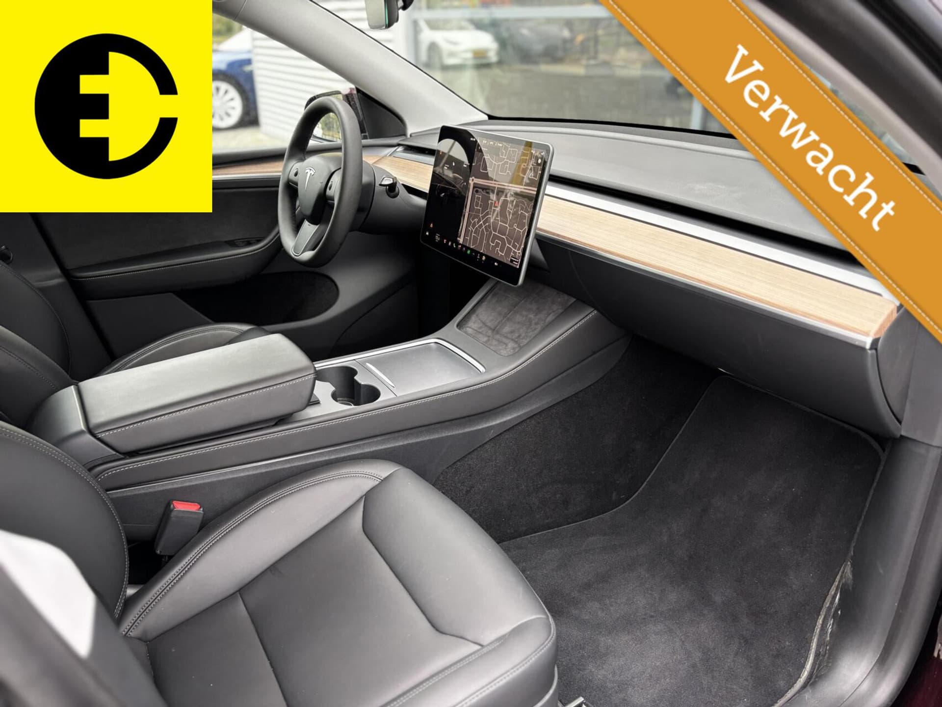 Tesla Model Y Performance AWD 75 kWh | Cherry red | Leder |Stoelverwarming – foto 4